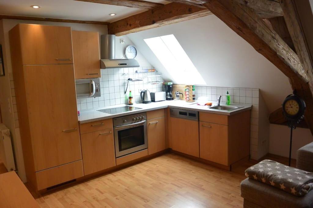 Apartment S10 In Bester Lage Stilvoll Im Zentrum Von Bayreuth Mit Klimaanlage Und Parkplatz מראה חיצוני תמונה